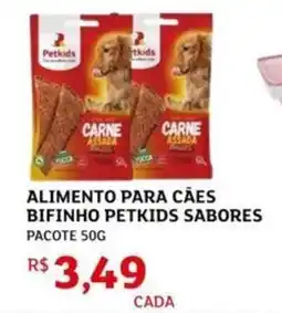 Assaí Atacadista Alimento para cães bifinho petkids sabores pacote oferta