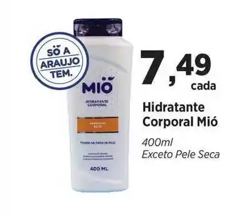 Drogaria Araújo Hidratante Corporal Mió 400ml oferta