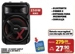 Macavi 123068-cx acust amplif amvox aca 251 new x 250wrms oferta