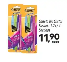 Asun Caneta Bic Cristal Fashion 1.2c/4 Sortidas oferta