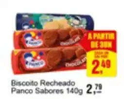 Negreiros Biscoito Recheado Panco Sabores oferta