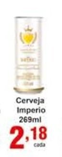 Rossi Supermercado Cerveja Imperio 269ml oferta