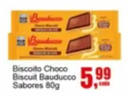 Negreiros Biscoito Choco Biscuit Bauducco Sabores oferta