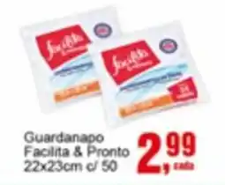 Negreiros Guardanapo Facilita & Pronto oferta