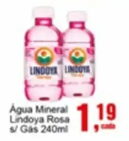 Negreiros Agua Mineral Lindoya Rosa s/ Gás oferta