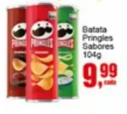 Negreiros Batata Pringles Sabores oferta