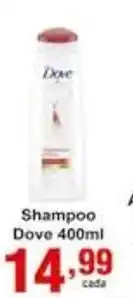 Rossi Supermercado Sahmpoo Dove 400ml oferta