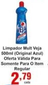 Rossi Supermercado Limpador Multiuso Veja 500ml oferta