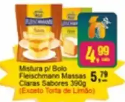 Negreiros Mistura p/ Bolo Fleischmann Massas Claras Sabores oferta