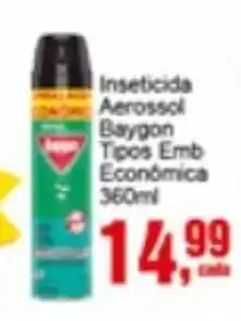 Negreiros Inseticida Aerossol Baygon Tipos oferta