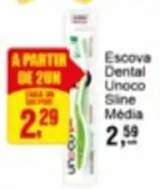 Negreiros Escova Dental Unoco Sine Média oferta
