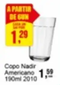 Negreiros Copo Nadir Americano 2010 oferta