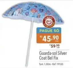 Supermercados Condor Guarda-sol Silver Coat Bel Fix oferta