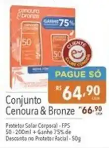 Supermercados Condor Conjunto Cenoura & Bronze oferta