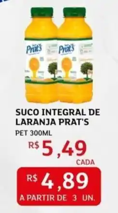 Assaí Atacadista Suco integral de laranja prat's pet oferta