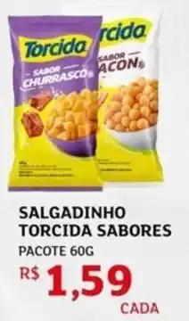 Assaí Atacadista Salgadinho torcida sabores pacote oferta