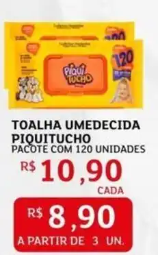 Assaí Atacadista Toalha umedecida piquitucho oferta
