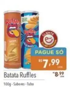 Supermercados Condor Batata Ruffles oferta