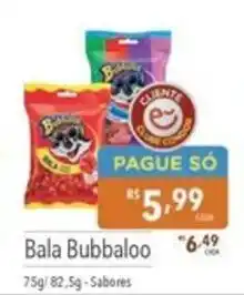 Supermercados Condor Bala Bubbaloo oferta