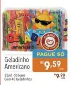 Supermercados Condor Geladinho Americano oferta
