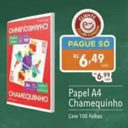 Supermercados Condor Papel A4 Chamequinho oferta