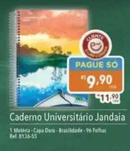Supermercados Condor Caderno Universitário Jandaia oferta