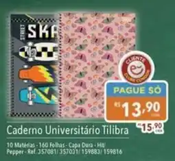 Supermercados Condor Caderno Universitário Tilibra oferta