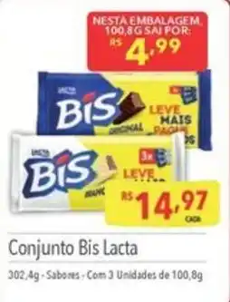 Supermercados Condor Conjunto Bis Lacta oferta