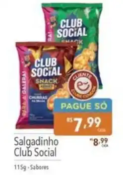 Supermercados Condor Salgadinho Club Social oferta