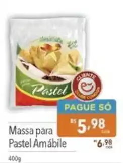 Supermercados Condor Massa para Pastel Amábile oferta