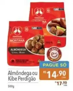 Supermercados Condor Almôndega ou Kibe Perdigão oferta