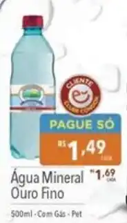 Supermercados Condor Água Mineral Ouro Fino oferta