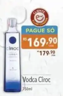 Supermercados Condor Vodca Ciroc oferta