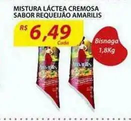 Mistura Láctea Cremosa Sabor Requeijão Amarilis