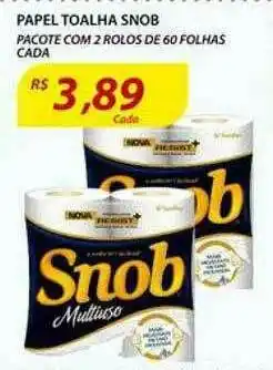 Assaí Atacadista Papel Toalha Snob oferta