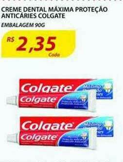 Assaí Atacadista Creme Dental Máxima Proteção Anticáries Colgate oferta