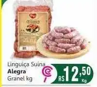 Comercial Esperança Linguiça Suina Alegra oferta