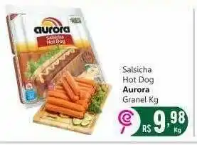 Comercial Esperança Salsicha Hot Dog Aurora oferta