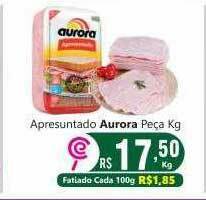 Comercial Esperança Apresuntado Aurora Peça Kg oferta