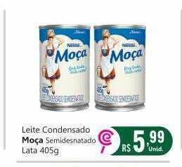 Leite Condensado Moça Semidesnatado