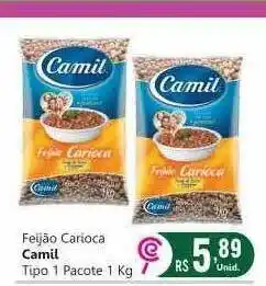 Comercial Esperança Feijão Carioca Camil Tipo 1 oferta