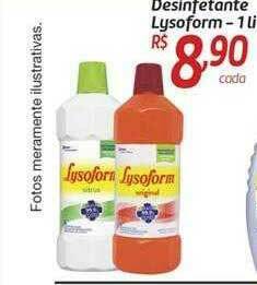 Comper Desinfetante Lysoform oferta