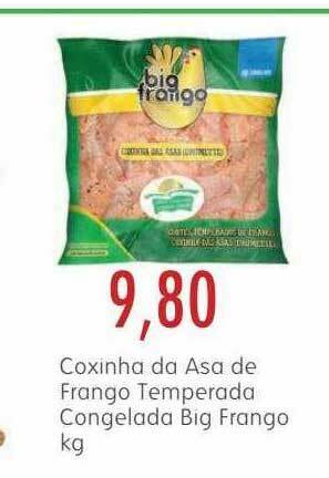 Epa Coxinha Da Asa De Frango Temperada Congelada Big Frango Kg oferta
