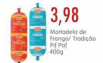 Mortadela De Frango Tradição Pif Paf