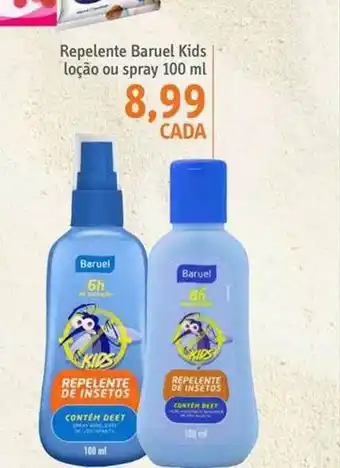 Sonda Repelente Baruel Kids Loção Ou Spray oferta