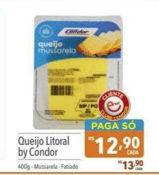Supermercados Condor Queijo Litoral By Condor oferta