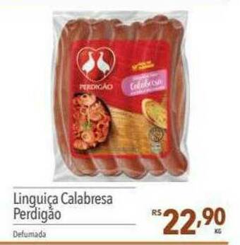 Supermercados Condor Linguiça Calabresa Perdigão oferta