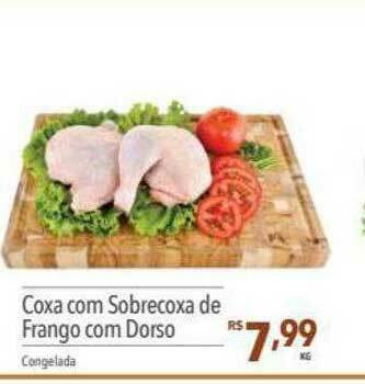 Supermercados Condor Coxa Com Sobrecoxa De Frango Com Dorso oferta