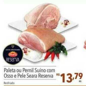 Supermercados Condor Paleta Ou Pernil Suino Com Osso E Pele Seara Reserva oferta
