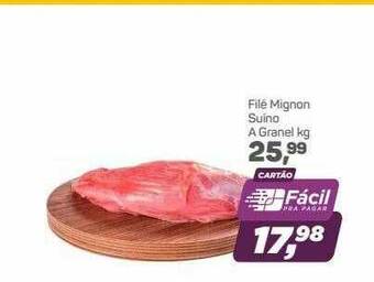 Supermercados São Vicente Filé Mignon Suino oferta
